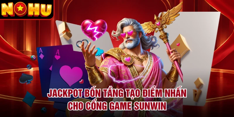 Jackpot bốn tầng tạo điểm nhấn cho cổng game SUNWIN