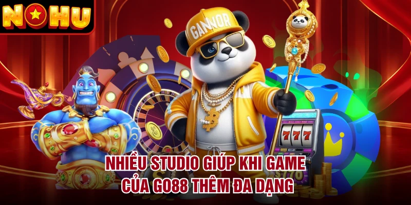 Nhiều studio giúp khi game của GO88 thêm đa dạng